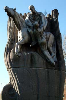 Estatua en el Museo de América, Madrid