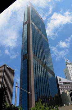 Rascacielos en el centro de Sydney, Australia