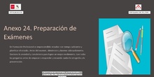 Anexo 24. Preparación de exámenes