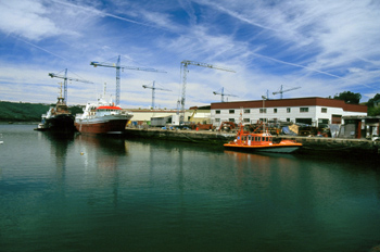Edificios anexos del astillero, Navia, Principado de Asturias