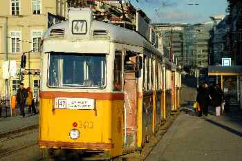 Tranvía, Budapest, Hungría