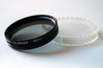 Filtro polarizador rosca 58mm