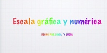 Escala gráfica y numérica
