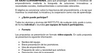 BASES CONCURSO DE IDEAS CLARAEMPRENDE