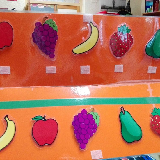 Material manipulativo instrumentos, espacio, frutas... 5