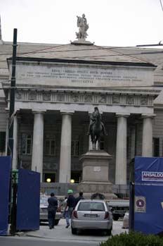 Entrada Teatro Carlo Felici, Génova