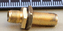 Conector-adaptador SMA-hembra a SMA-hembra 