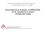 Anexo 14. Actividad atención (cosas de casa) TIC