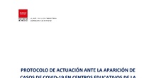 Protocolo de Actuación covid 25 septiembre