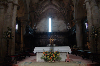 Altar de Catedral de Tuy, Pontevedra, Galicia