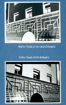 Negativo y positivo sobre papel