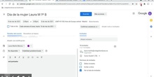 Creado evento Google Calendar: Laura 1º
