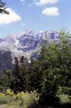 Vista desde el valle de Oza