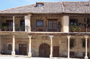 Casa típica de Pedraza, Segovia, Castilla y León