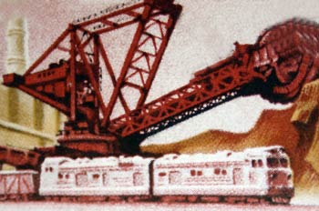 Tren de transporte de mercancías