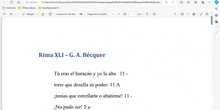 Lengua II Distancia Clase 44 20240227 - Rima XLI de Bécquer: "No pudo ser"