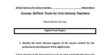 IN-58 Digital Final Project Course Course: EdTech Tools for 21st Century Teachers
