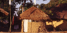 Ritos mágicos, casa del brujo, Nacala, Mozambique