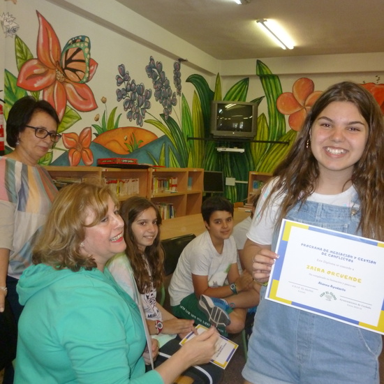 Entrega de diplomas Alumnos Ayudantes 7