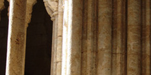 Columnas de ventanales góticos, Ciudad Rodrigo, Salamanca, Casti