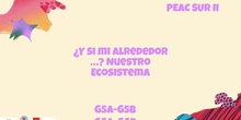¿Y si mi alrededor … Nuestro Ecosistema