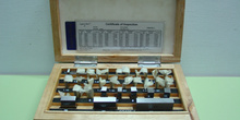 Galgas de calibración para instrumentos de medida de longitudes.