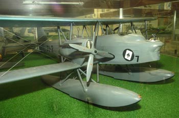 Maqueta de un hidroavión, Museo del Aire de Madrid