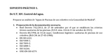 CONTROL MICROBIOLÓGICO PISCINAS