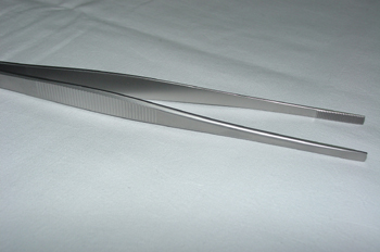 Pinza de disección sin dientes