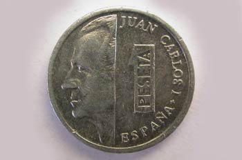 Peseta , Juan Carlos I,Cara
