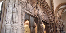 Pórtico de la Gloria, Catedral de Santiago de Compostela, La Cor