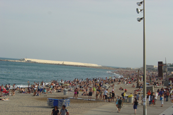 Playa de la Barceloneta, Barcelona