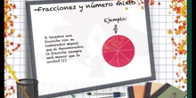 PRIMARIA 6º - NOCIONES SOBRE FRACCIONES - MATEMÁTICAS