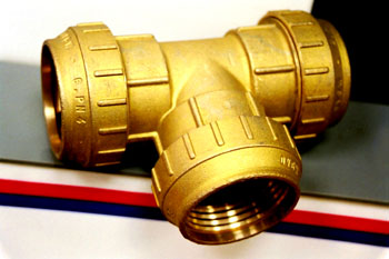 Manguito con forma de T