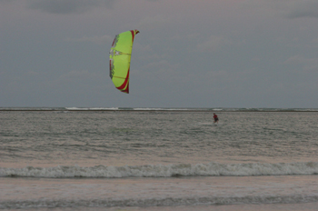 Flysurf en Maracaípe, Pernambuco, Brasil
