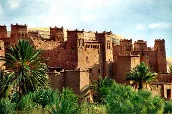 Conjunto de fortalezas, Ait Benhaddou, Marruecos