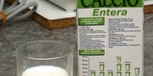 Tetrabrik de leche entera con calcio