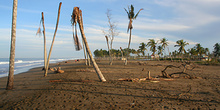 Playa destruida, Melaboh, Sumatra, Indonesia