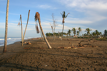 Playa destruida, Melaboh, Sumatra, Indonesia