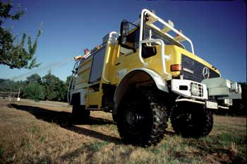 Camión de fumigación