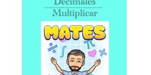 4º Matemáticas Decimales - Multiplicar.