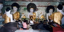 Interior pagoda Shwendagon, Myanmar