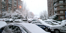 Coches nevados, Madrid
