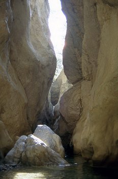 Estrecho en barranco de Balced, Huesca