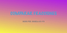 COMPARAR FRACCIONES