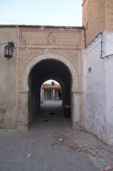 Puerta de la muralla, Kairouan, Túnez