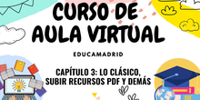 CURSO AULA VIRTUAL CAPÍTULO 3 Lo clásico, subir pdf
