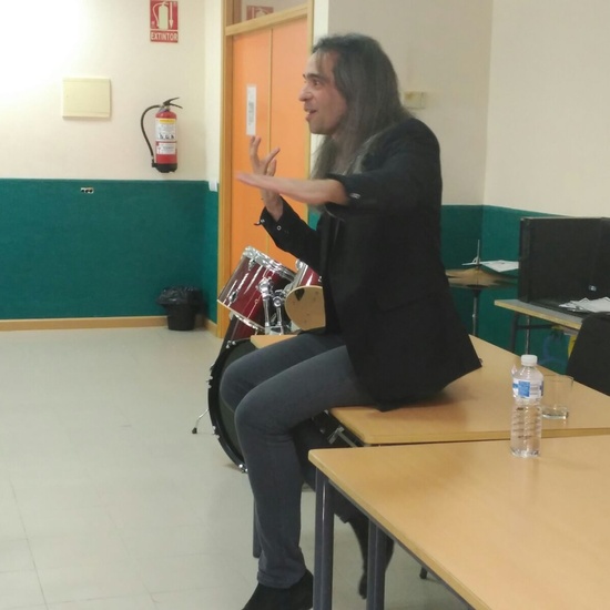 Álvaro Tato - Encuentro con los actores del IES Nicolás Copérnico 2