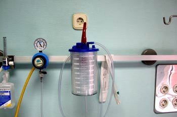 Recipiente de drenaje