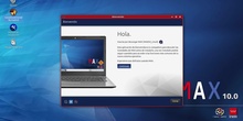 MAX 10.0 - Descripción instalación desde pantalla de Bienvenida